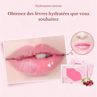 Collagen-infused plumping lip masks
