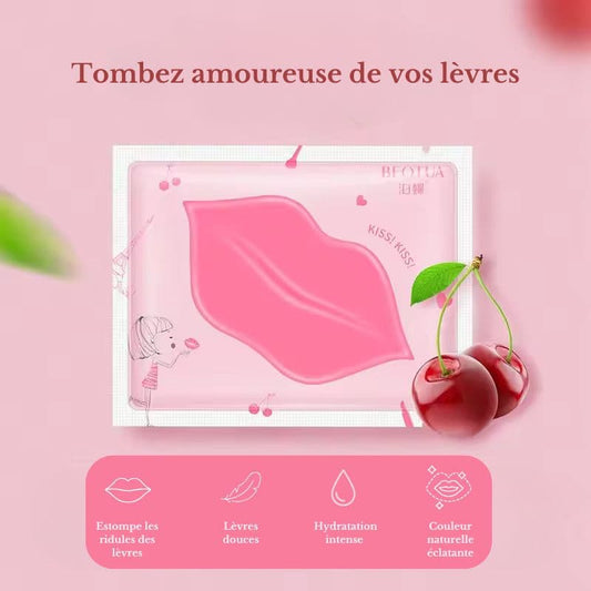 Collagen-infused plumping lip masks