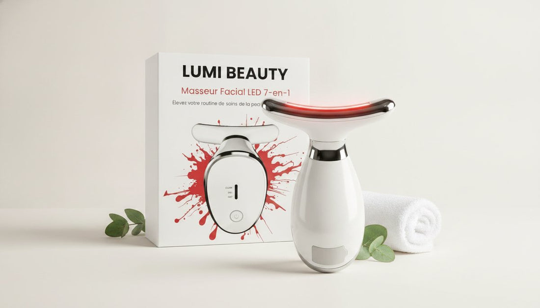 Appareil de luminothérapie LED visage Lumi Beauty de Skinova