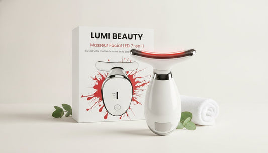 Appareil de luminothérapie LED visage Lumi Beauty de Skinova