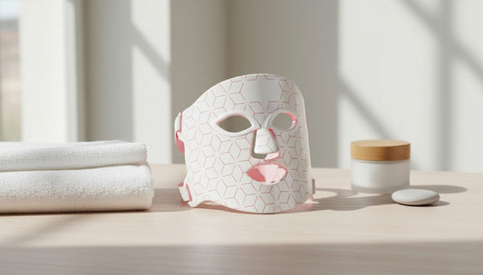 Masque LED visage Skinova Lumi Masque — luminothérapie multi-couleurs (rouge, infrarouge, bleue, jaune)