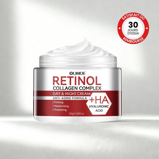 Crème hydratante au rétinol