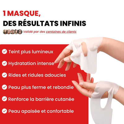 Masques au Collagène (4pcs)
