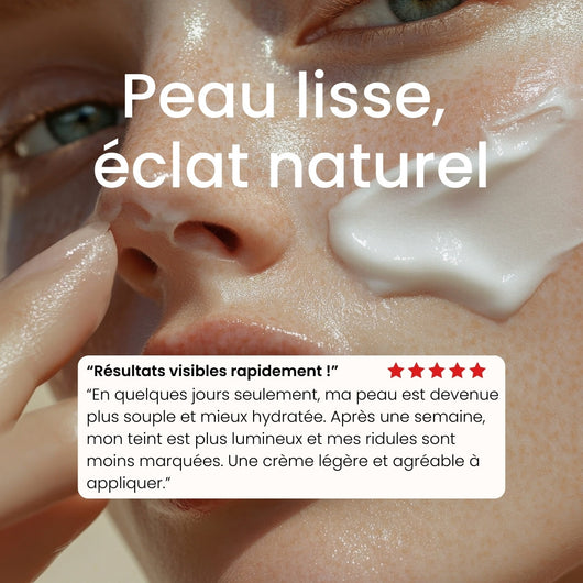 Crème Anti-Âge à l’Extrait d’Escargot